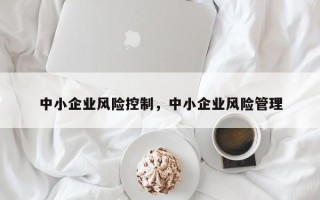 中小企业风险控制，中小企业风险管理